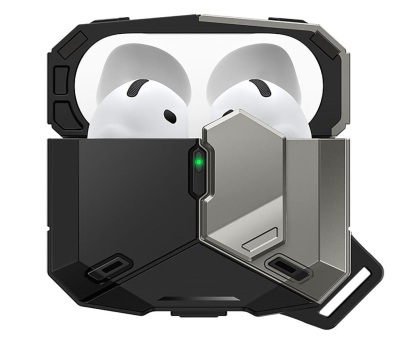 Etui na słuchawki Supcase Matrix do Apple AirPods 4. generacji Black